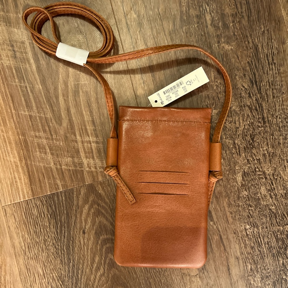 Madewell leather phone case/wallet